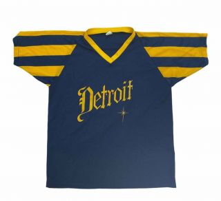 Vintage Detroit Short Sleeve Jersey Shirt