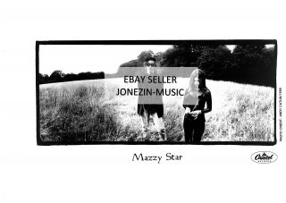 Mazzy Star Official 8x10 Band Promo/publicity/press Photo 1993 Capitol Recs