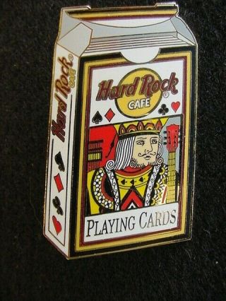 Hard Rock Cafe No Name Location Deck Of Playing Card Series King Pin