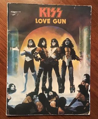 Vintage & Rare Casablanca 1977 Aucoin Mgt (kiss Love Gun Songbook) Rock Steady