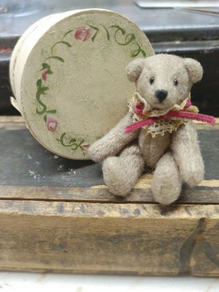 Handmade Miniature Teddy Bear 1988