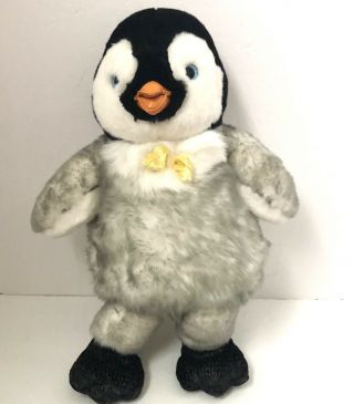 Build A Bear Plush Happy Feet Penguin Heart Lights Up Stuffed Animal 16 " Babw