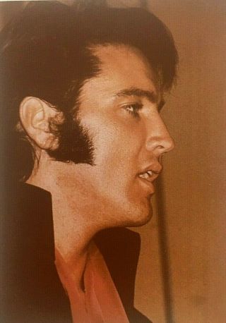 Elvis Presley Vintage Photo Ultra Rare Las Vegas 1969 Press Conference
