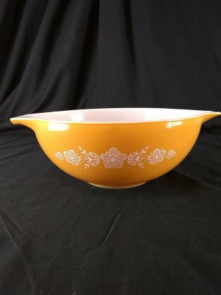 Vintage Pyrex Butterfly Gold Cinderella Mixing Bowl 4 Qt 444