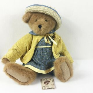 A127 Boyds Bears Denise N Daisydew Teddy Plush 15 " Stuffed Toy Lovey