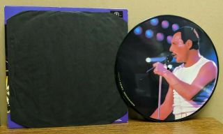 QUEEN BOOT LP L.  E.  INTERVIEWS AND PRESS CONFERENCES PIC DISC DISCUSSION 12BR83AB 3