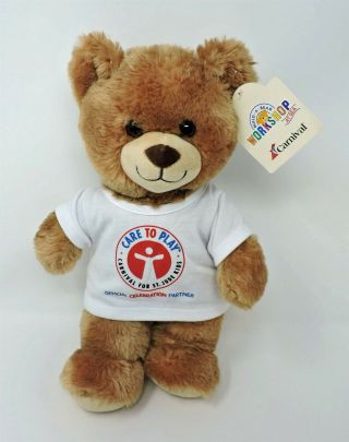 Build A Bear Carnival Cruise Lines St Jude Kids 16 " Soft Toy Stuffed Animal Babw