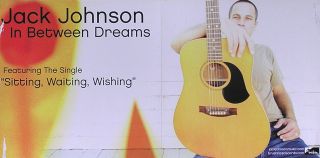 Jack Johnson 2005 In Between Dreams Double Sided Perforated Promo Poster