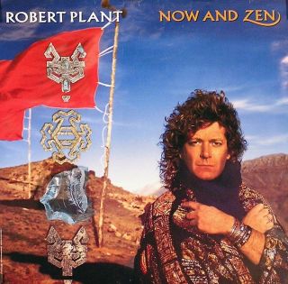 Led Zeppelin Robert Plant 1988 Now And Zen Promo Poster