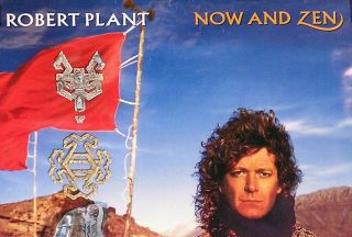 Led Zeppelin Robert Plant 1988 Now And Zen Promo Poster 2