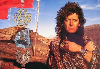 Led Zeppelin Robert Plant 1988 Now And Zen Promo Poster 3