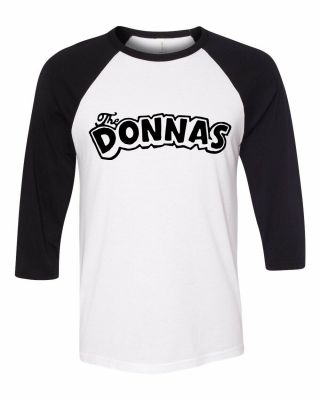 The Donnas Raglan Shirt Tee Shirt Ramones Punk Baseball Jersey Kiss Riot Girl