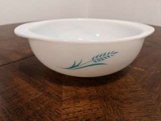 Vintage Pyrex 023 Blue Wheat 1 1/2 Quart Promotional Bowl / Dish - No Lid