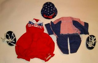 Muffy Vanderbear Yankee Doodle Patriotic Fouth Of July Clothes Accessory Hat Euc