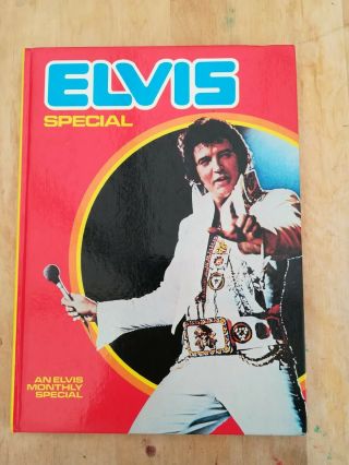 Elvis - Special Annual 1977/1978 An Elvis Monthly Special Hardback 62 Pages Good C