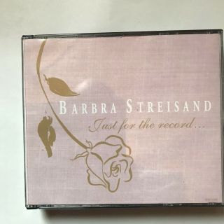 Barbra Streisand Boxset Just For The Record 1991 Columbia
