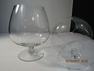 Oversize Brandy Snifter Vase:1 Quart Volume; 5 7/8 
