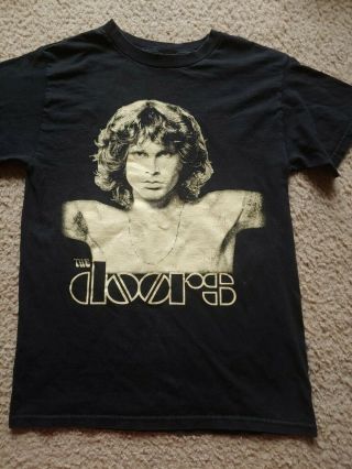 Vintage The Doors Jim Morrison T - Shirt Black Small Women 