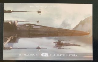 2016 Star Wars Prestige Stamp Booklet (sg Dy15) (p929)