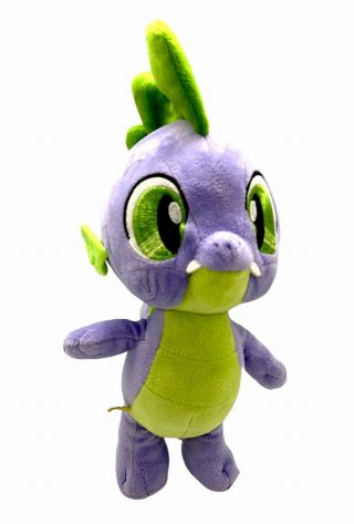My Little Pony Build A Bear Babw Spike Purple Green Dragon 12 " Boy Plush Toy
