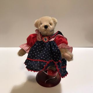 Muffy Vanderbear 8 " Tall - Yankee Doodle Outfit And Bear Jointed Plush Stuffed