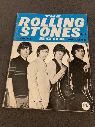 The Rolling Stones Monthly Book No 2 1964 Issue Edited By Brian Jones