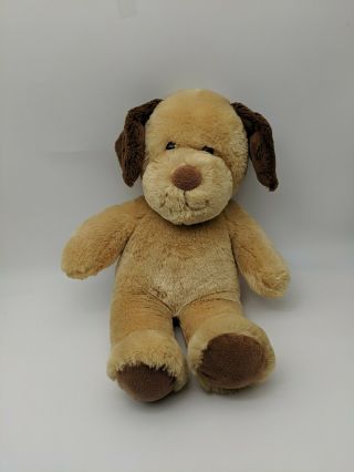 Build A Bear Lil Pup Brown/tan Floppy Ear Dog Plush Stuffed Animal 16 "