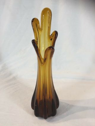 Murano Style Art Glass Stem Vase (ref G858)
