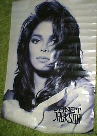 Janet Jackson Vintage Portrait Poster