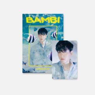 Exo Baekhyun 3rd Mini Album [bambi] Official 3d Lenticular Card Set