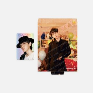 Sm Artist Exo Baekhyun 3rd Mini Album [bambi] Official Hologram Photo Card