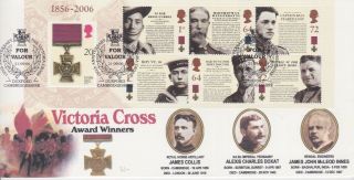 Gb Stamps Rare Official First Day Cover 2006 Victoria Cross Sheet Duxford 6/10