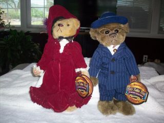 Brass Button Bears – Baxter And Gabrielle – 20th Century Collectibles