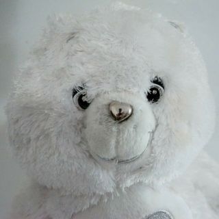 Care Bear 25 Years White Silver Anniversary 13 " Plush Soft Toy Stuffed Animal