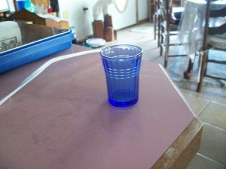 Moderntone Cobalt Blue 1 1/2 " Whiskey Shot Glass - More Available