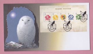 G.  B.  Buckingham First Day Cover 2007,  Harry Potter,  Alnwick Northumberland