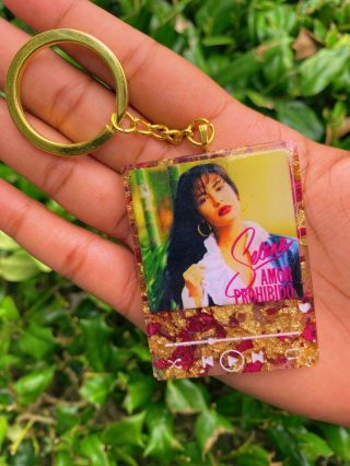 Selena Quintanilla Album Music Keychain
