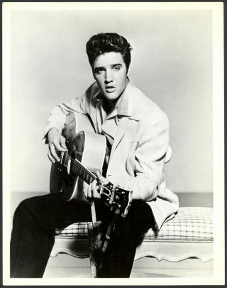 Rare Elvis Presley 1960 Jailhouse Rock Movie 8x10 Vintage Promo Photo