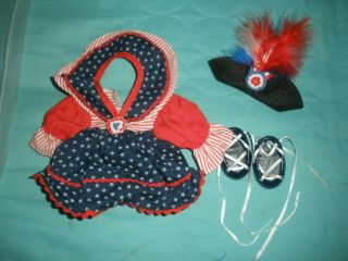 Muffy Vanderbear Patriotic Yankee Doodle 4th July Clothes Dress Accessory Hat 92