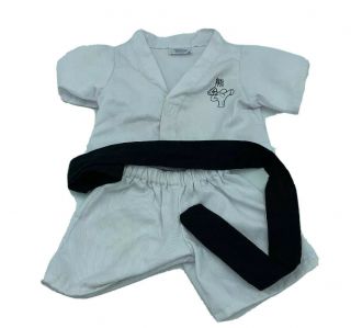 Build A Bear Babw Karate Gee Outfit With Shirt Pants And Black Belt Clothes 56