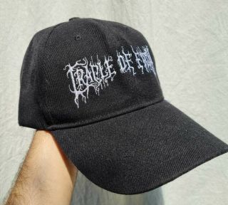Cradle Of Filth Black Metal Cap Hat Euronymous Count Borgir Nordic Death Shirt