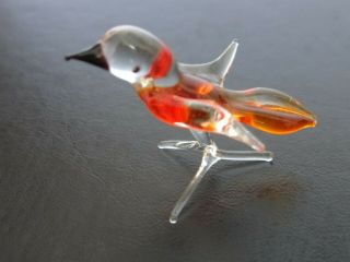 Two Murano Figures A Bird And Rabbit,  From Early 1960 