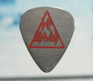 Def Leppard // Vivian Campbell Stage Tour Guitar Pick // Steel/metal Pick