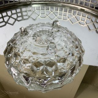 American Fostoria Footed Bowl Dish Nut Candy Elegant Glass 6 1/4 N1 3