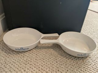 Set Of Two Corning Ware P - 83 - B 6 1/2 Inch Skillets - -
