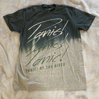 Panic At The Disco Band Short Sleeve Grey/blue Ombre 
