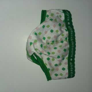 Build A Bear Girl Scout Underwear from Outfit Green Pink Clover Clovers Club 2
