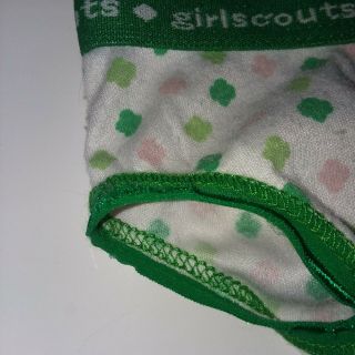 Build A Bear Girl Scout Underwear from Outfit Green Pink Clover Clovers Club 3