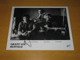 Grant Lee Buffalo - Fuzzy - 1994 Promo Press Photo Signed By Grant Lee Phillips