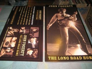 John Fogerty - (the Long Road Home) - 1 Poster Flat - 2 Sided - 12x24 - Nmint - Rare